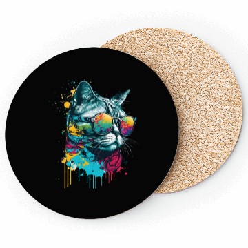 Discover Cat Master Coasters