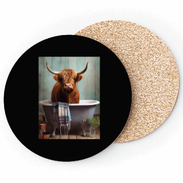 Discover Highland Cow Coasters