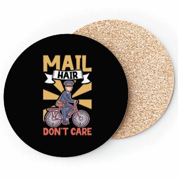 Discover Postal Worker Mail Lady Mail Carrier Postal Coasters