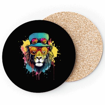 Discover Noci the cool lion Coasters