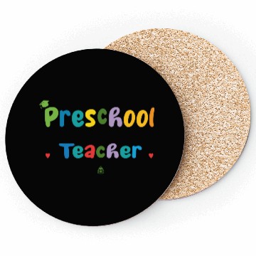 Discover Preschool Teacher Funny Coasters