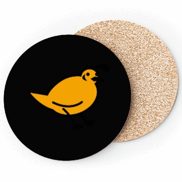 Discover a quail bird Coasters