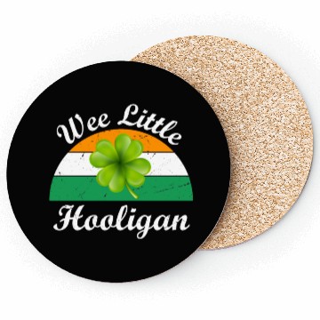 Discover Wee Little Hooligan St Patricks Day Coasters