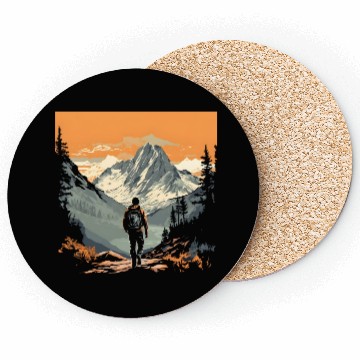 Discover Mountain Adventure Hiking Coasters