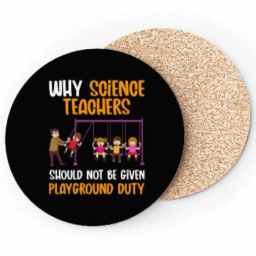 Discover Funny Science Teacher Cool Physics Chemistry Coasters