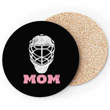 Discover Hockey Mom Goalie For Coasters