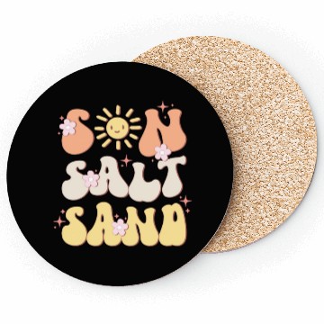 Discover Sun Salt Sand, Summer Season Coasters