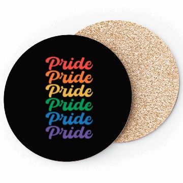 Discover Rainbow Pride Month LGBT Ally Coasters