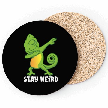 Discover Dabbing Chameleon Sweet Coasters