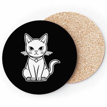 Discover Cat Kitten Feline Meow Coasters