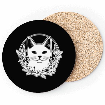 Discover Cat Kitten Feline Meow Coasters