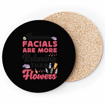 Discover Cute Licensed Esthetician Skincare Coasters