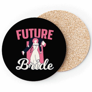 Discover Future Wife Bachelorette Party Wedding Bride Coasters