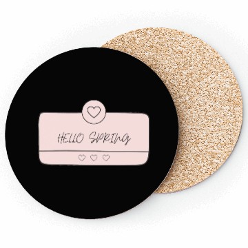 Discover Hello spring Coasters