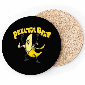 Discover Peel The Beat Dancing Banana Coasters