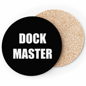 Discover Dock Master Employees Official Uniform Work Coasters