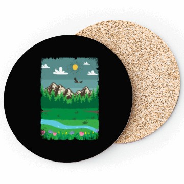 Discover Peaceful Nature Scenery Coasters