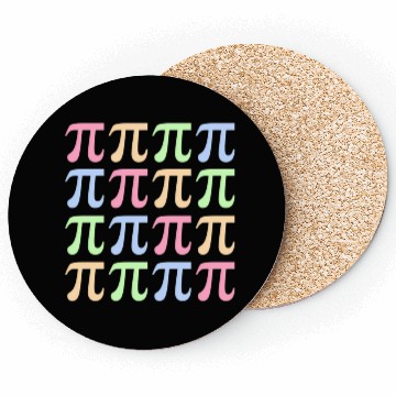 Discover Rainbow Pi Day For Math Or Teachers Coasters