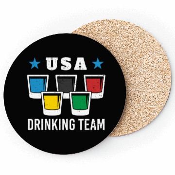 Discover Patriot Olympic Usa Drinking Team Beer Coasters