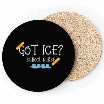 Discover Got Ice School Nurse Coasters