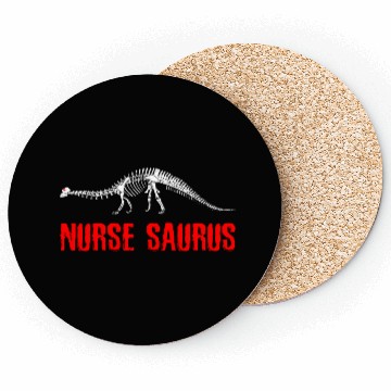 Discover Nurse Dinosaur Skeleton Dinosaur Nurse Coasters