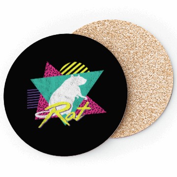 Discover 80S Or 90S Rat Coasters