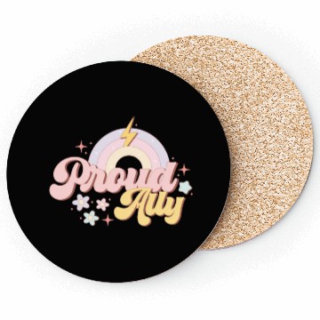 Discover Proud Ally, LGBT Pride Month Coasters