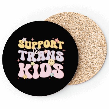 Discover Support Trans Kids, LGBT Pride Month Coasters