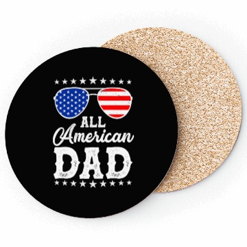 Discover 4th Of July Patriotic American Dad Us Coasters