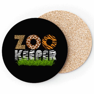 Discover Zookeeper African Animals Zebra Wild Savanna Coasters