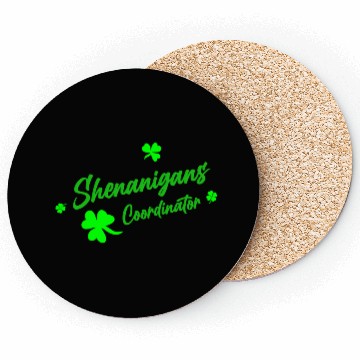 Discover Shenanigans Coordinator Teacher St Patrick'S Day Coasters