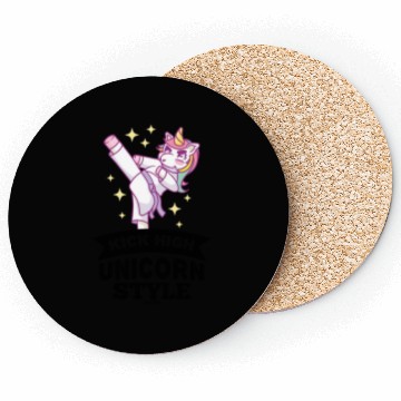 Discover Unicorn Karate Martial Arts Martial Arts Coasters
