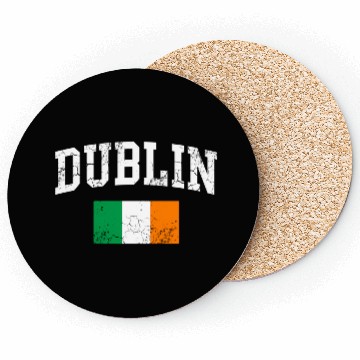 Discover Dublin Ireland Irish Flag St Patrick'S Day Coasters