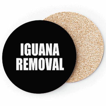 Discover Iguana Removal On Back Coasters