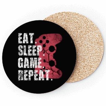 Discover Gamer Video Games Eat Sleep Game Ns Coasters