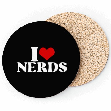 Discover i love nerds Coasters