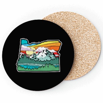 Discover Oregon Nature Outdoors Coasters