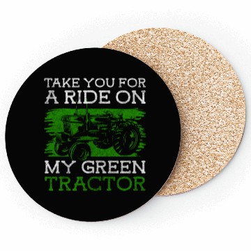 Discover Farmer Tractor Country Life Coasters