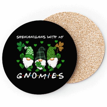 Discover Shenanigans With My Gnomies St Patrick'S Day Gnome Coasters