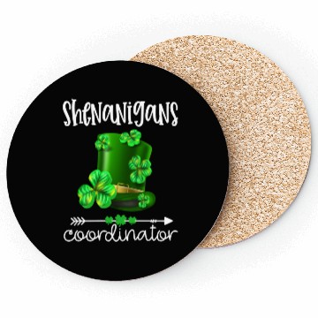 Discover Shenanigans Coordinator St Patrick'S Day Coasters
