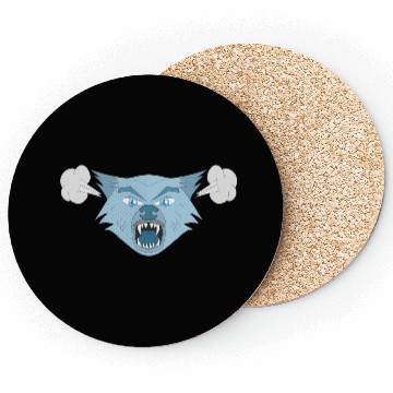 Discover Angry Wolf Coasters