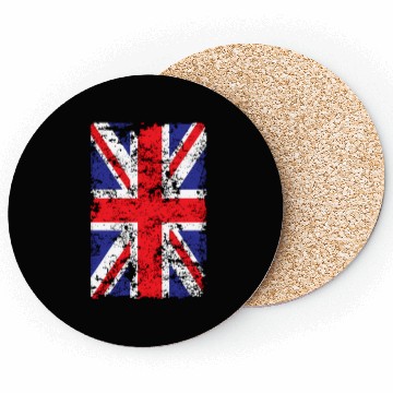 Discover Union Jack British Flag Great Britain Novelty Coasters