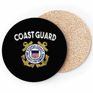 Discover Proud Coast Guard Military Pride Coasters