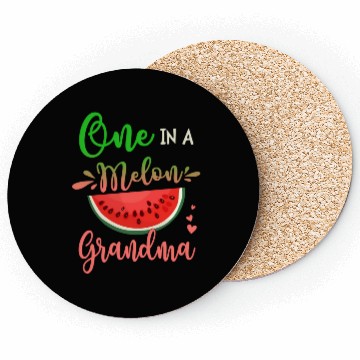 Discover Family One In A Melon Grandma Party Family Coasters