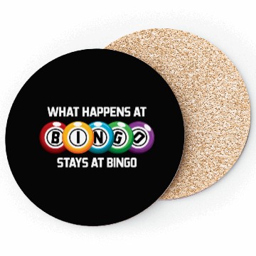 Discover What Happens At Bingo Stays At Bingo Lucky Bingo Coasters