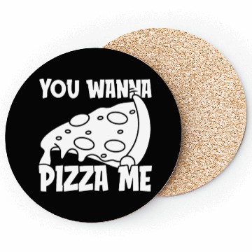 Discover Street Food Pizza Coasters