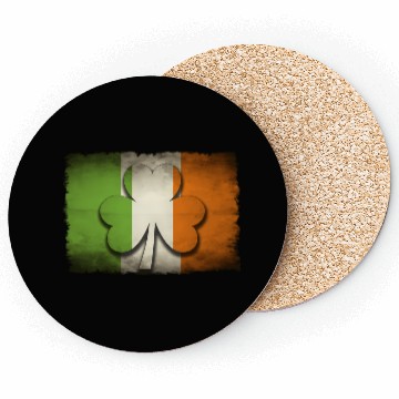 Discover Irish Flag Shamrock For St Patricks Day Coasters