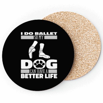 Discover Ballet Ballerina Dog Coasters