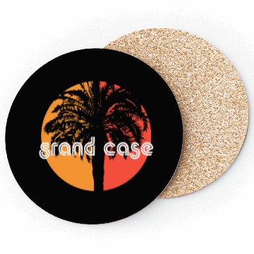 Discover Grand Case Saint Martin Artistic Vacation Coasters