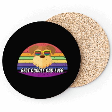 Discover Kindergarten Squad Leopard Rainbow Back To School Coasters
